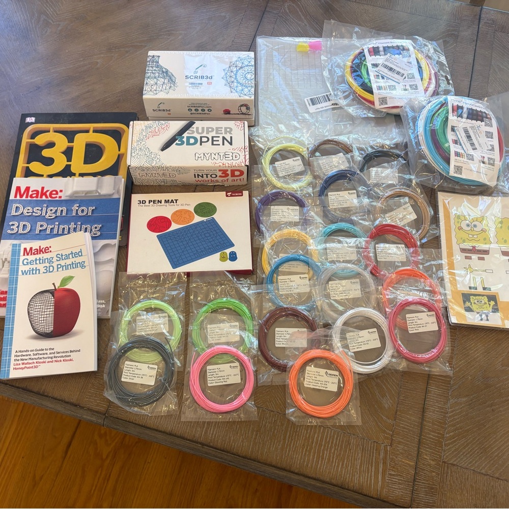 3D Printing Filament Set with Accessories